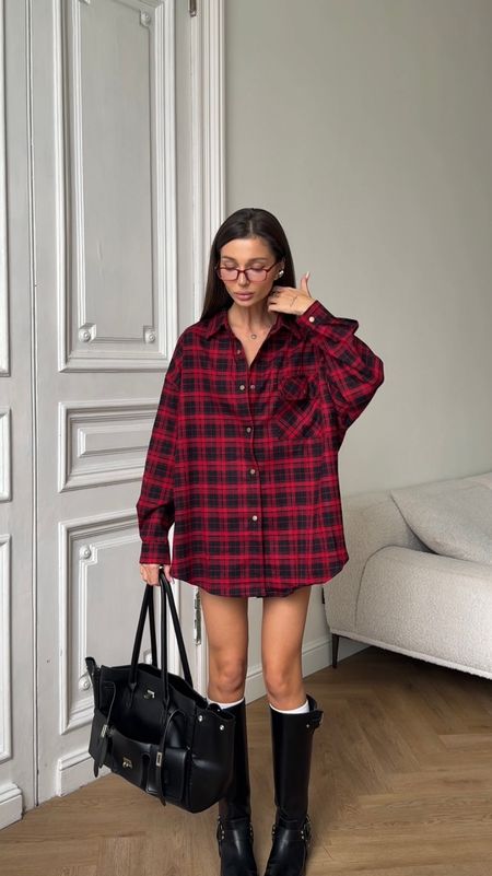 KOSZULA LANA CZERWONA 